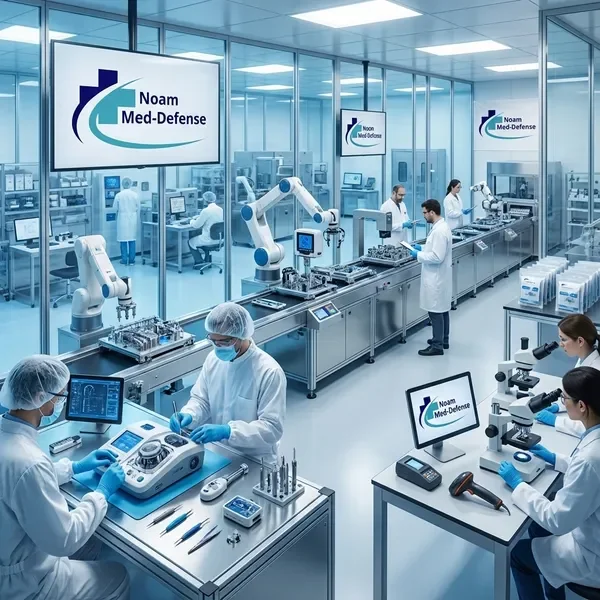 העברה מפיתוח לייצור במכשור רפואי